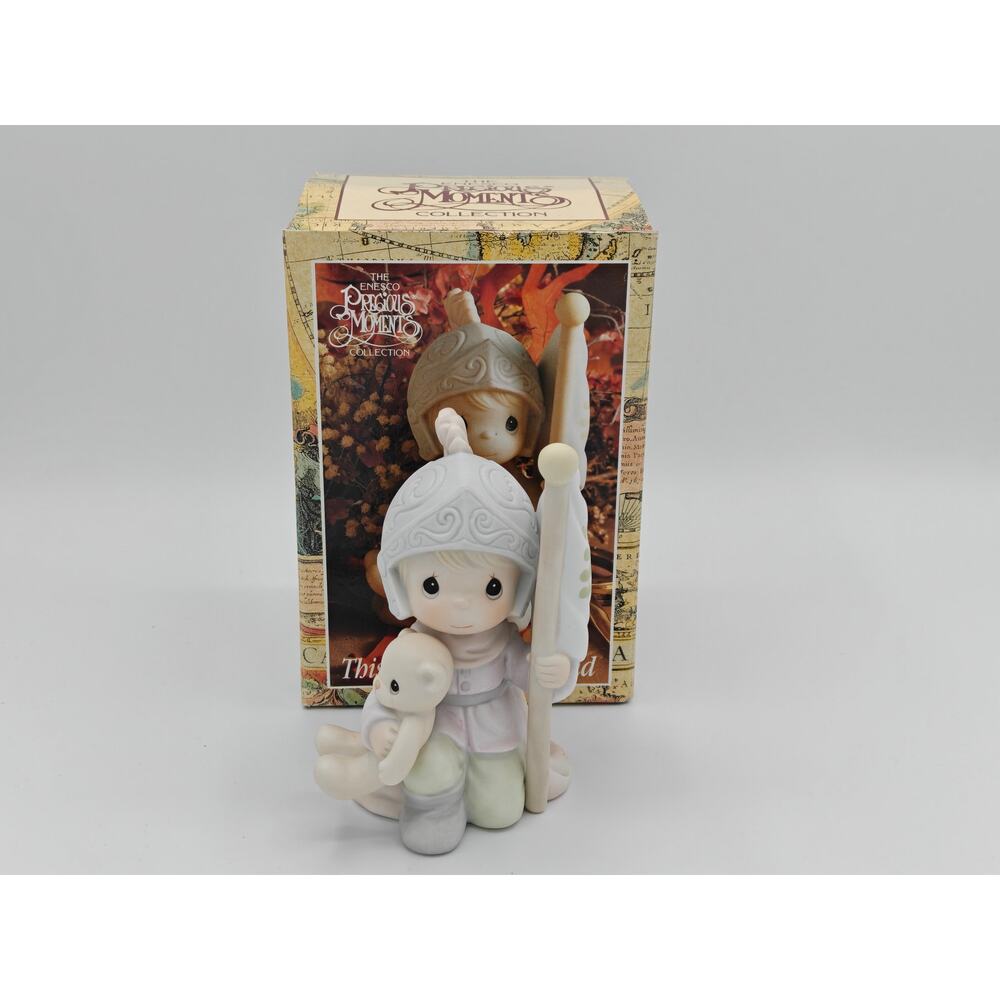Precious Moments This Land Is Our Land Figurine Enesco 527777 1991
